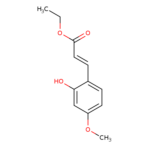2-Propenoic acid, 3-(2-hydroxy-4-methoxyphenyl)-, ethyl ester, (2E)-