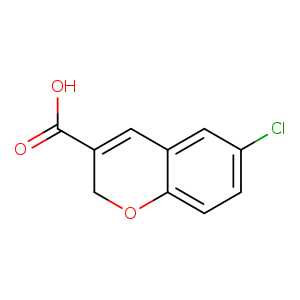 2H-1-Benzopyran-3-carboxylicacid, 6-chloro-