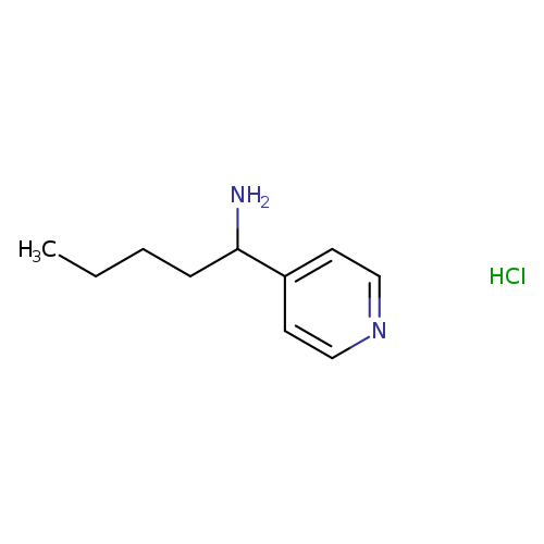 1-(Pyridin-4-yl)pentan-1-amine hydrochloride