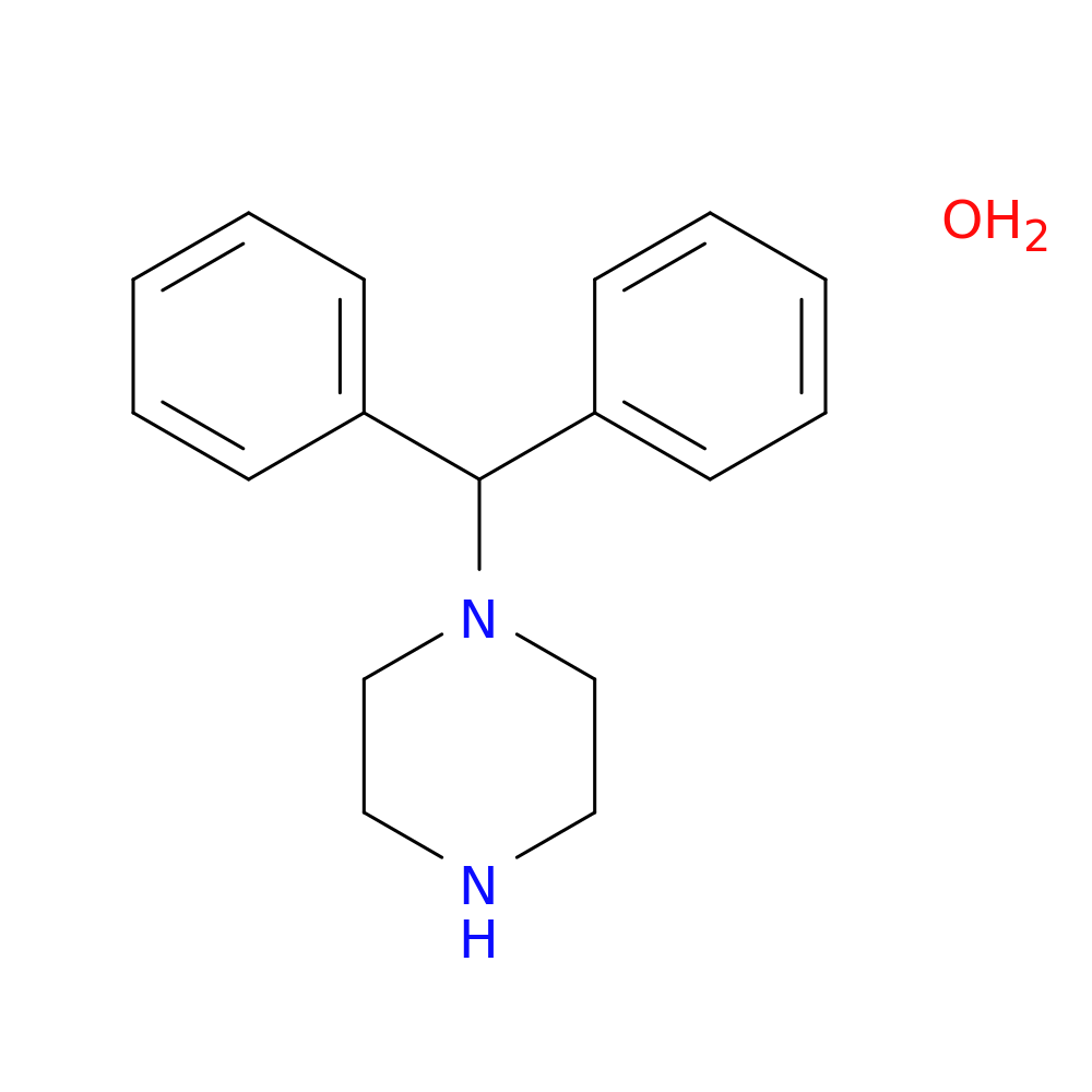 1-Benzhydrylpiperazine hydrate