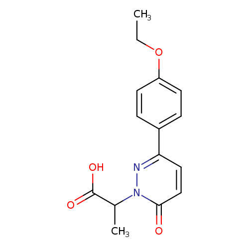2-[3-(4-ethoxyphenyl)-6-oxo-1,6-dihydropyridazin-1-yl]propanoic acid