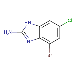 4-Bromo-6-chloro-1H-benzo[d]imidazol-2-amine