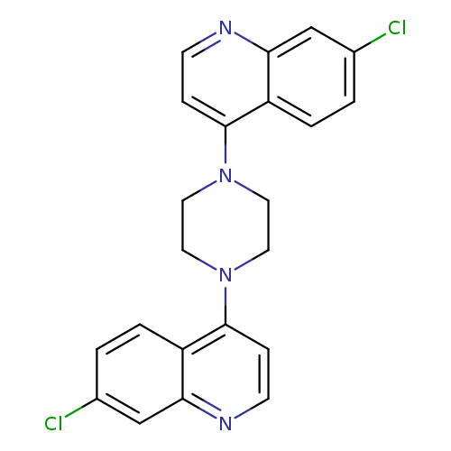 1,4-Bis(7-chloroquinolin-4-yl)piperazine