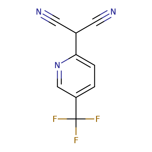 2-[5-(trifluoromethyl)pyridin-2-yl]propanedinitrile