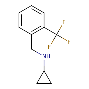 N-([2-(Trifluoromethyl)phenyl]methyl)cyclopropanamine