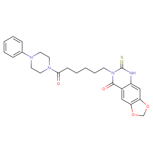 7-[6-oxo-6-(4-phenylpiperazin-1-yl)hexyl]-6-sulfanylidene-2H,5H,6H,7H,8H-[1,3]dioxolo[4,5-g]quinazolin-8-one
