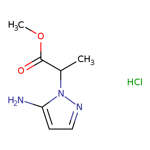 methyl 2-(5-amino-1H-pyrazol-1-yl)propanoate hydrochloride
