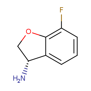 (3S)-7-FLUORO-2,3-DIHYDRO-1-BENZOFURAN-3-AMINE