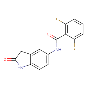 2,6-difluoro-N-(2-oxo-2,3-dihydro-1H-indol-5-yl)benzamide