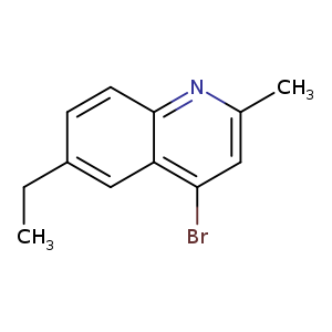 4-Bromo-6-ethyl-2-methylquinoline