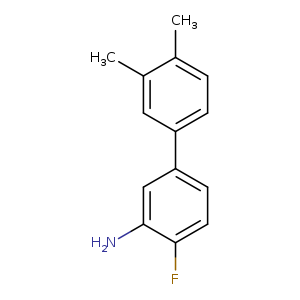 [1,1'-Biphenyl]-3-aMine, 4-fluoro-3',4'-diMethyl-