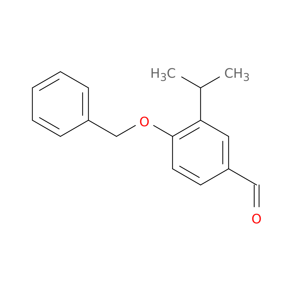 Benzaldehyde, 3-(1-methylethyl)-4-(phenylmethoxy)-
