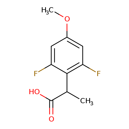 2-(2,6-difluoro-4-methoxy-phenyl)propanoic acid