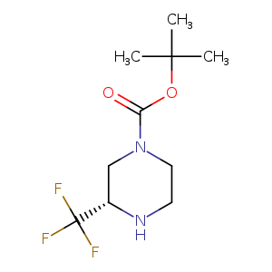 (3S)-3-(Trifluoromethyl)-1-piperazinecarboxylic acid 1,1-Dimethylethyl Ester