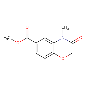 Methyl 4-methyl-3-oxo-3,4-dihydro-2h-1,4-benzoxazine-6-carboxylate