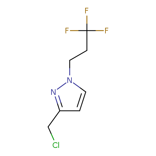 3-(chloromethyl)-1-(3,3,3-trifluoropropyl)-1H-pyrazole