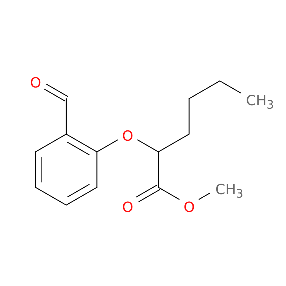Methyl 2-(2-formylphenoxy)hexanoate