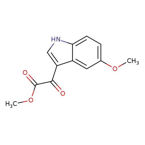 1H-Indole-3-acetic acid, 5-methoxy-a-oxo-, methyl ester