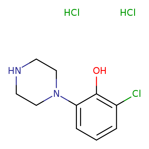 2-chloro-6-(piperazin-1-yl)phenoldihydrochloride