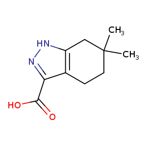 6,6-Dimethyl-4,5,6,7-tetrahydro-1H-indazole-3-carboxylic acid