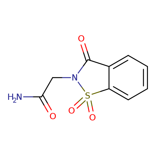 2-(1,1,3-trioxo-2,3-dihydro-1lambda6,2-benzothiazol-2-yl)acetamide