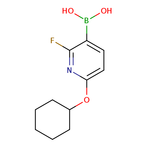 6-Cyclohexyloxy-2-fluoropyridine-3-boronic acid
