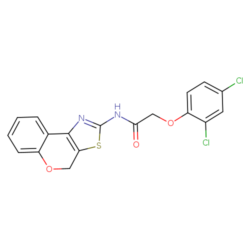 N-{4H-chromeno[4,3-d][1,3]thiazol-2-yl}-2-(2,4-dichlorophenoxy)acetamide