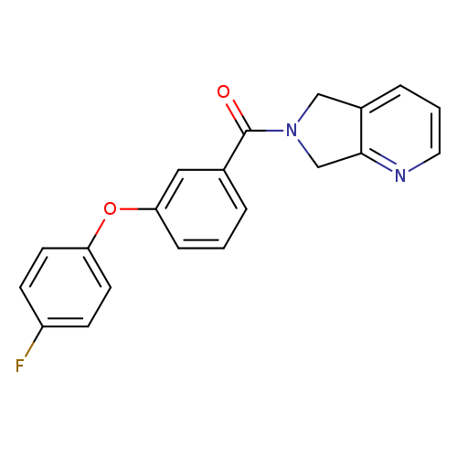 6-[3-(4-fluorophenoxy)benzoyl]-5H,6H,7H-pyrrolo[3,4-b]pyridine