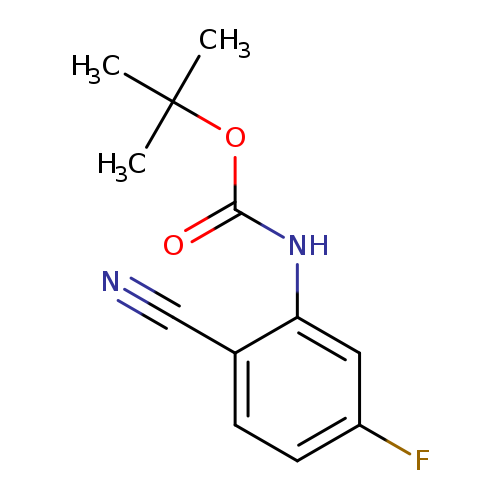tert-butyl N-(2-cyano-5-fluorophenyl)carbamate