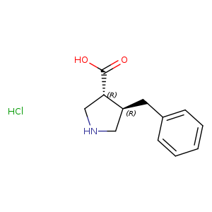 (3R,4R)-4-benzylpyrrolidine-3-carboxylic acid hydrochloride
