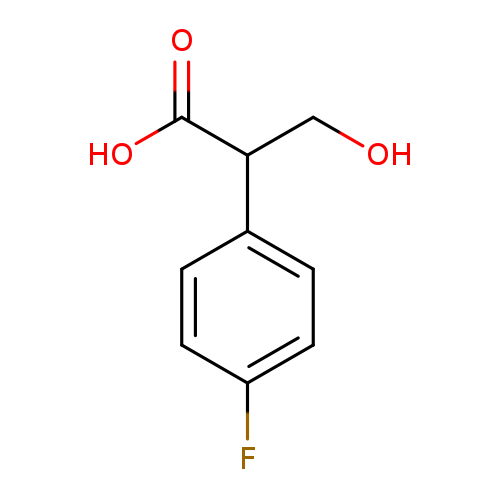 2-(4-Fluorophenyl)-3-hydroxypropanoic acid