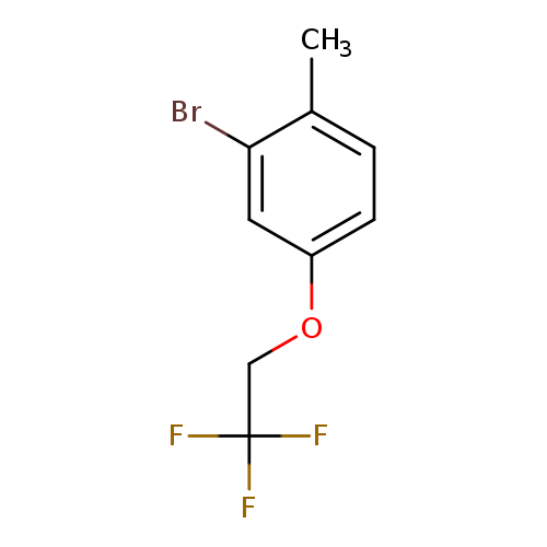 2-Bromo-1-methyl-4-(2,2,2-trifluoroethoxy)benzene