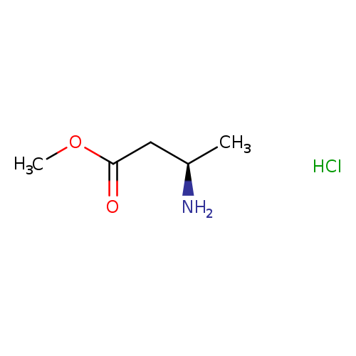 Butanoic acid, 3-amino-, methyl ester, hydrochloride (1:1), (3R)-