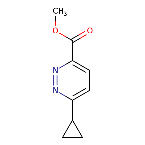 methyl6-cyclopropylpyridazine-3-carboxylate