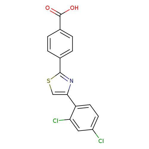 4-[4-(2,4-dichlorophenyl)-1,3-thiazol-2-yl]benzoic acid