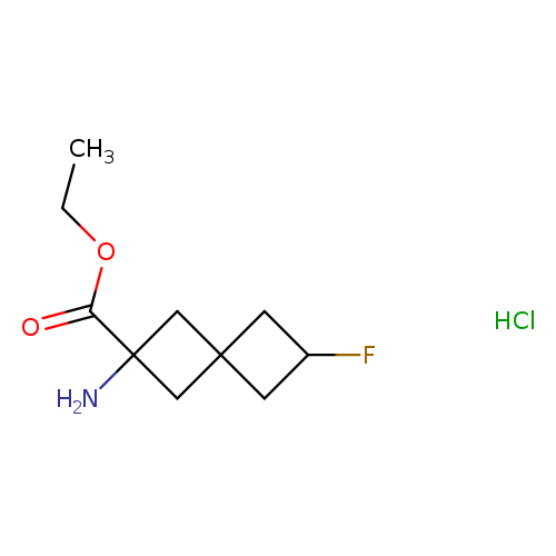 ethyl2-amino-6-fluorospiro[3.3]heptane-2-carboxylatehydrochloride
