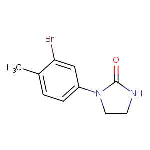 1-(3-Bromo-4-methyl-phenyl)-imidazolidin-2-one