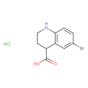 6-bromo-1,2,3,4-tetrahydroquinoline-4-carboxylic acid hydrochloride