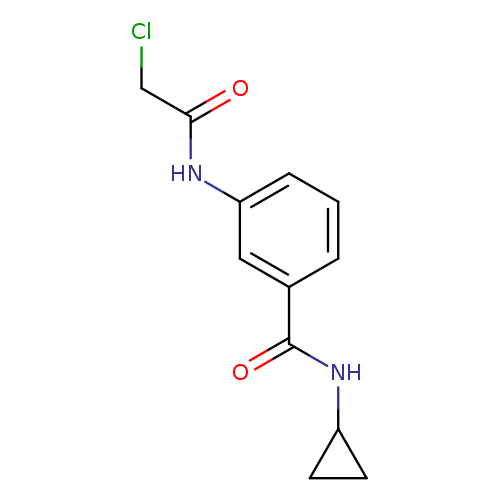 3-[(Chloroacetyl)amino]-n-cyclopropylbenzamide