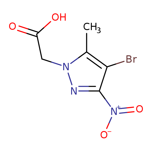 (4-Bromo-5-methyl-3-nitro-1h-pyrazol-1-yl)acetic acid