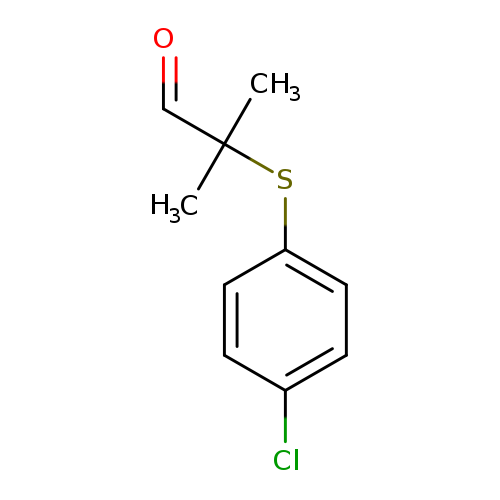 2-((4-Chlorophenyl)thio)-2-methylpropanal