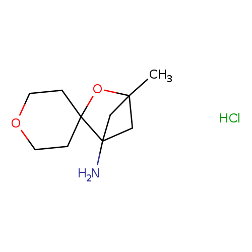 4-methyl-3-oxaspiro[bicyclo[2.1.1]hexane-2,4'-oxane]-1-amine hydrochloride
