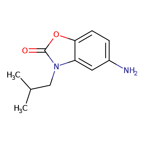 5-Amino-3-(2-methylpropyl)-2,3-dihydro-1,3-benzoxazol-2-one