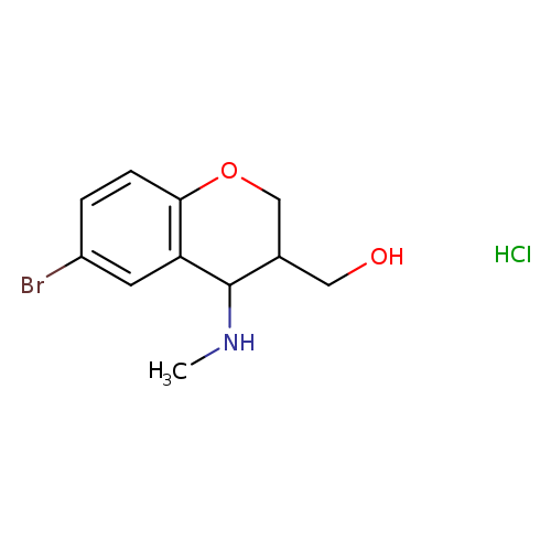 (6-Bromo-4-(methylamino)chroman-3-yl)methanol hydrochloride