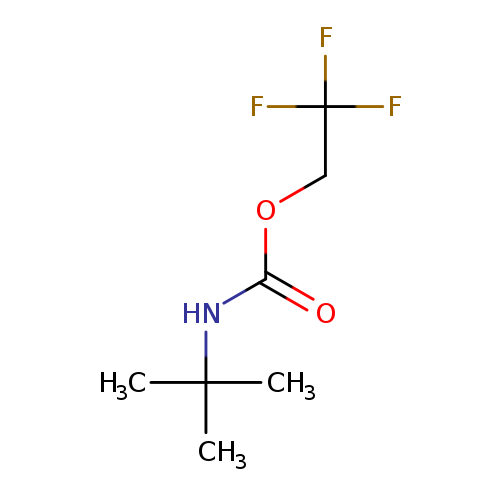 2,2,2-trifluoroethyl N-tert-butylcarbamate