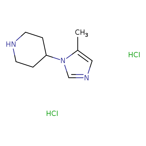 4-(5-methyl-1H-imidazol-1-yl)piperidine dihydrochloride