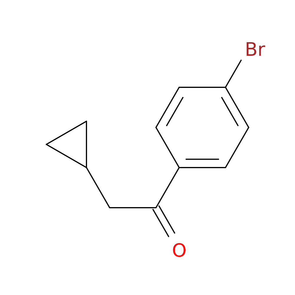 1-(4-Bromophenyl)-2-cyclopropylethanone