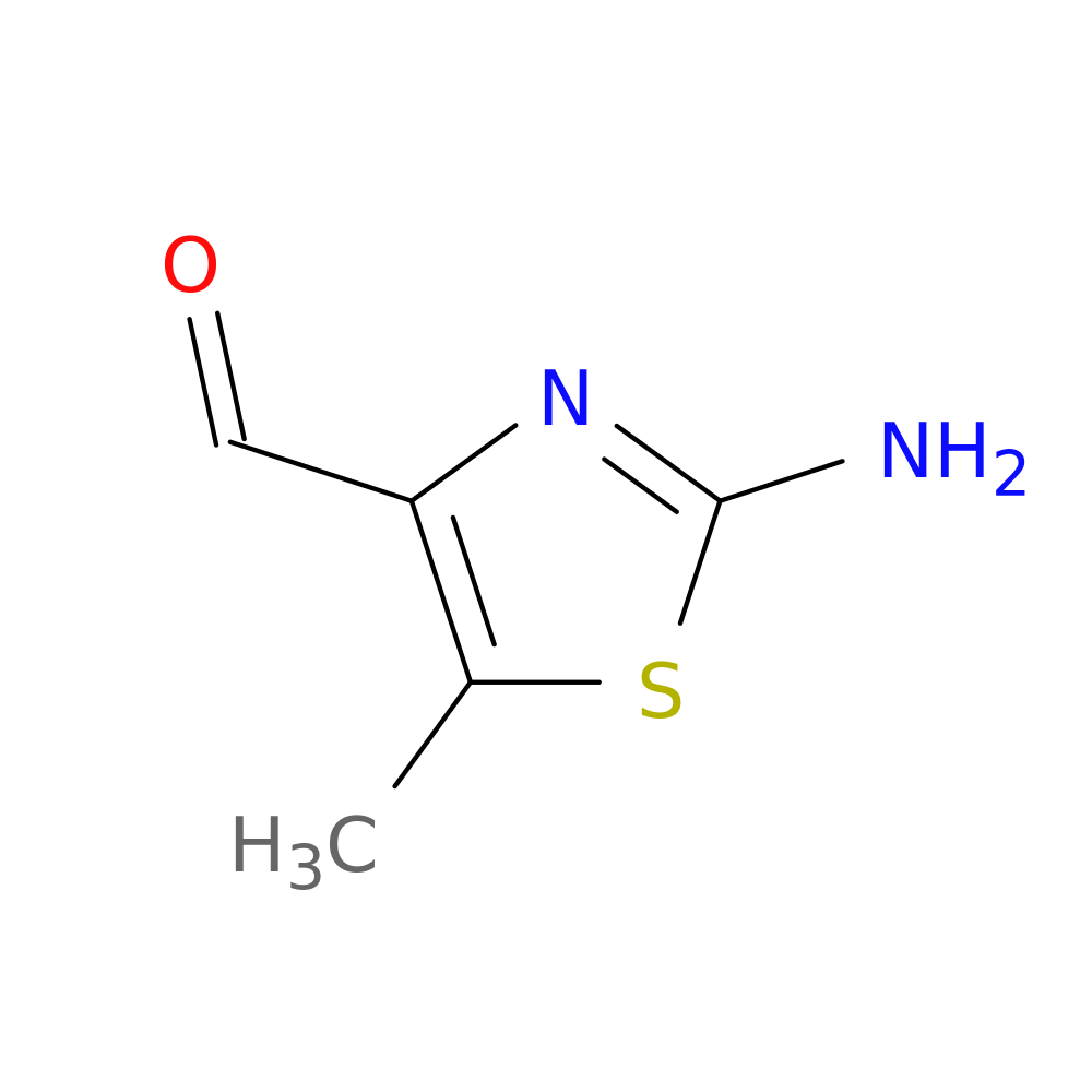 2-Amino-5-methylthiazole-4-carbaldehyde