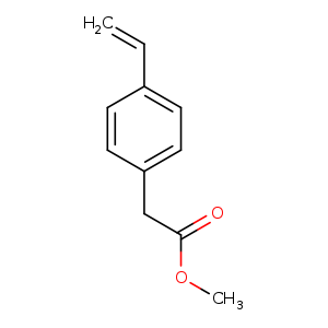 Benzeneacetic acid, 4-ethenyl-, methyl ester