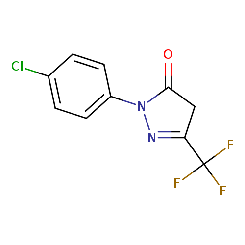 1-(4-Chlorophenyl)-3-(trifluoromethyl)-1H-pyrazol-5(4H)-one